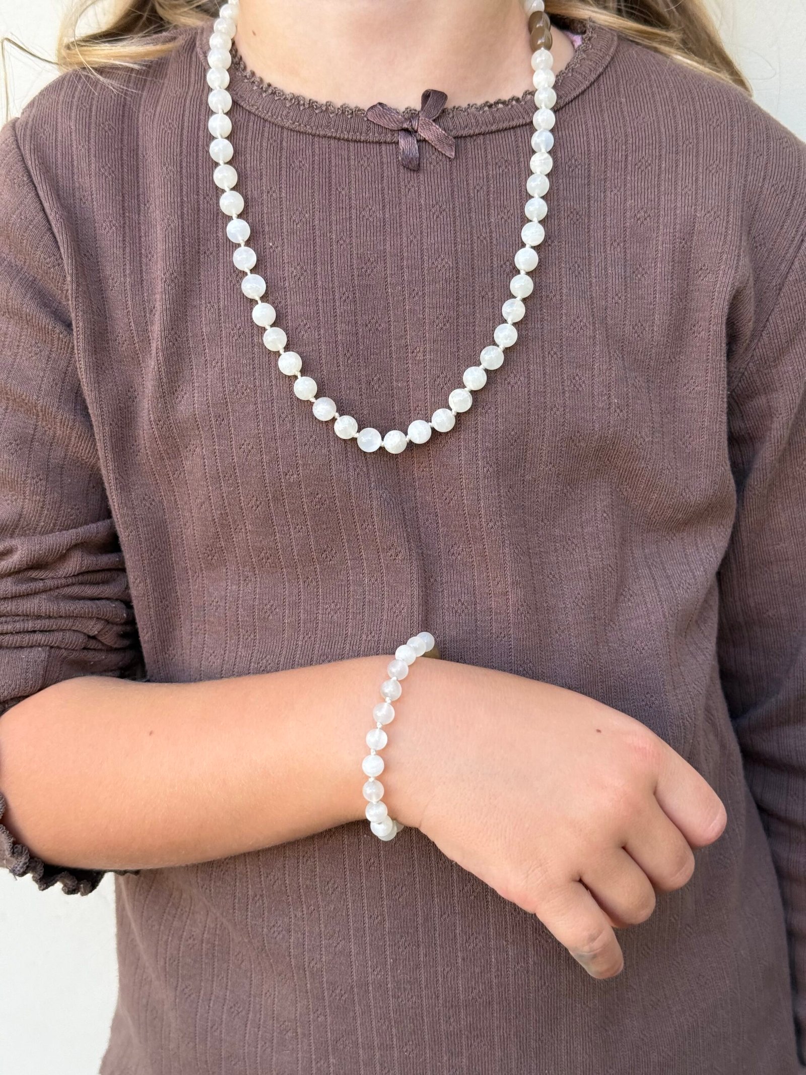 Maansteen armband
