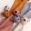 Hvid Teddy Tokki Comforter | Brick - Afbeelding 3