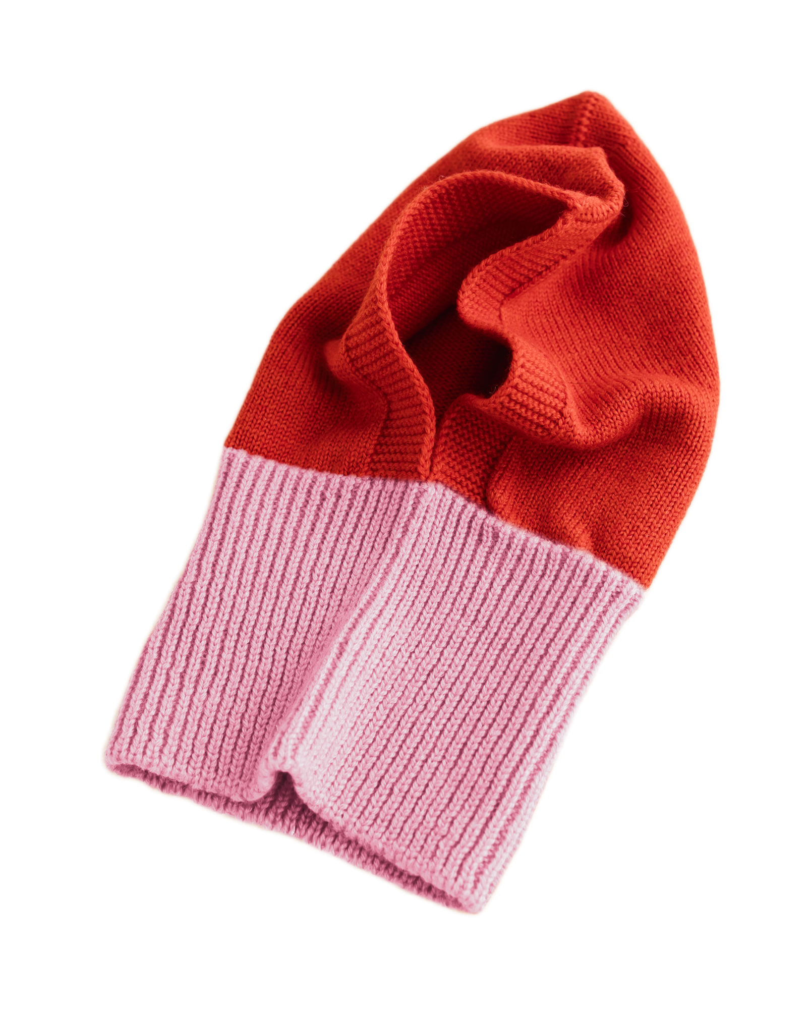 Hvid Balaclava | Cotton Candy/Red