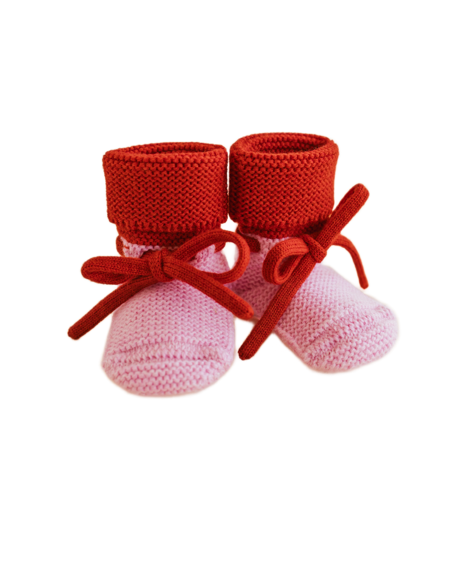 Hvid slofjes Cottan Candy/Red