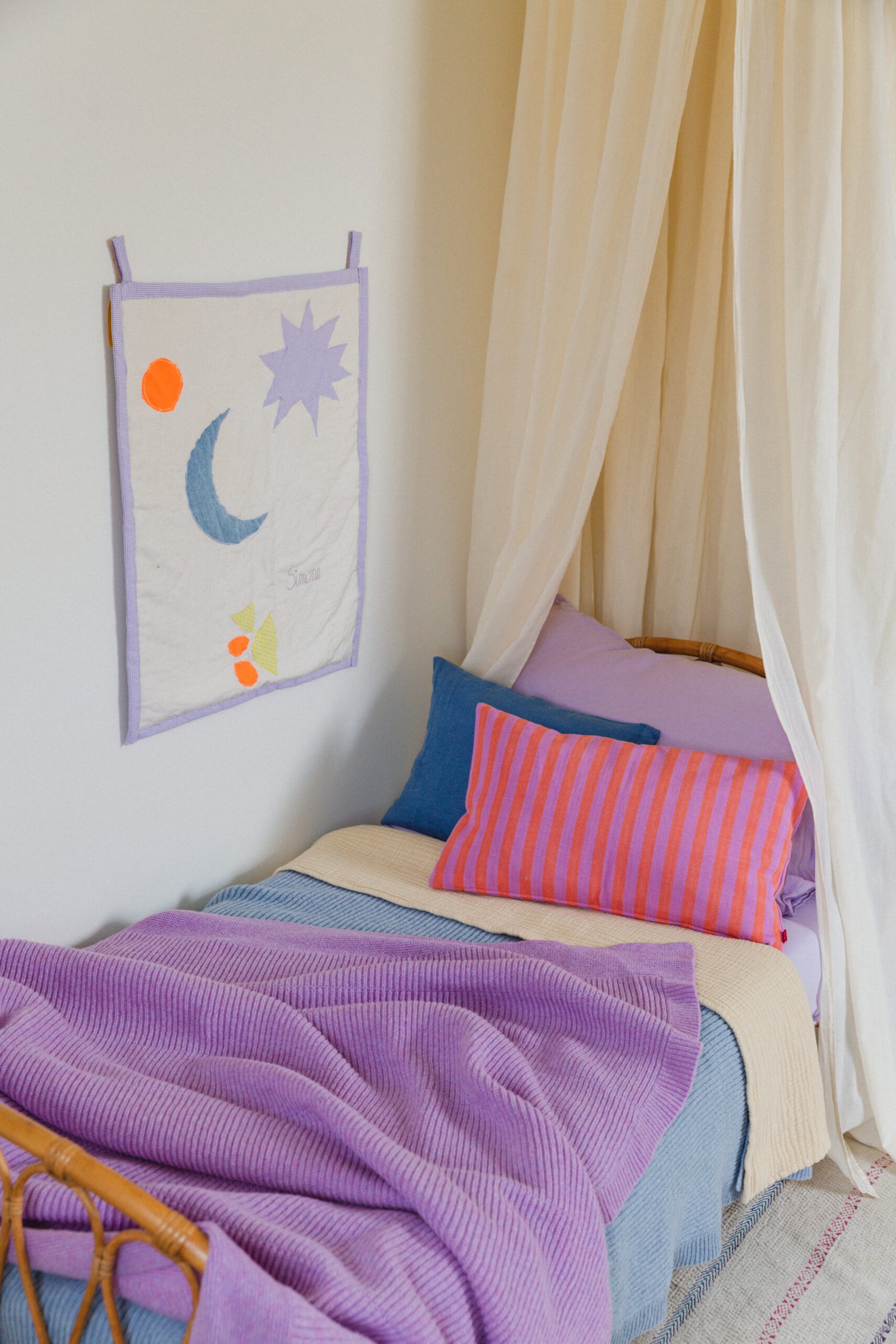 gallery image Hvid Blanket Gaston Lavender