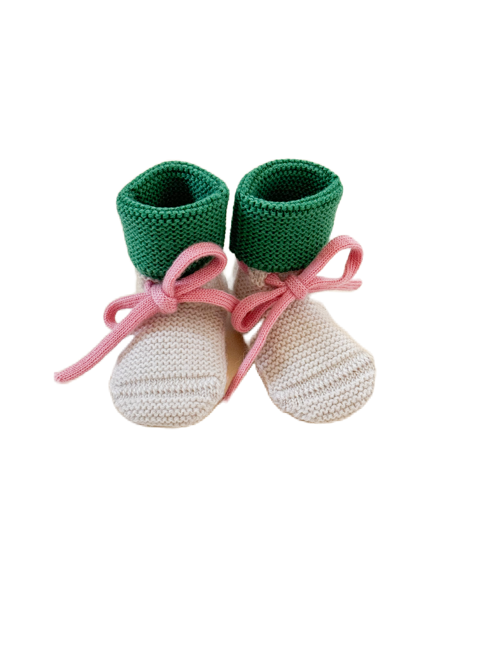 Hvid slofjes Cream/Grass