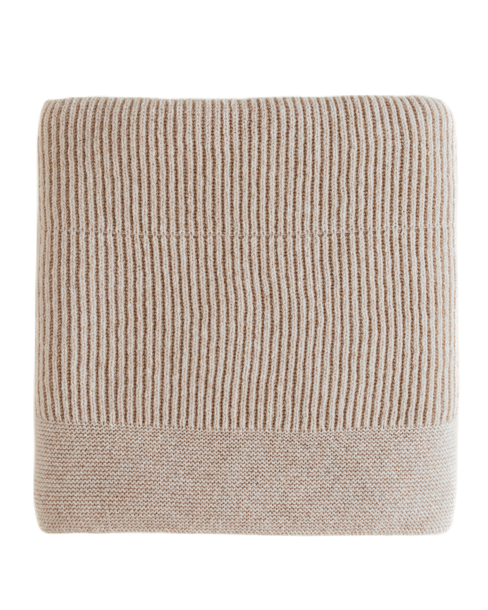 Hvid Blanket Gaston Beige