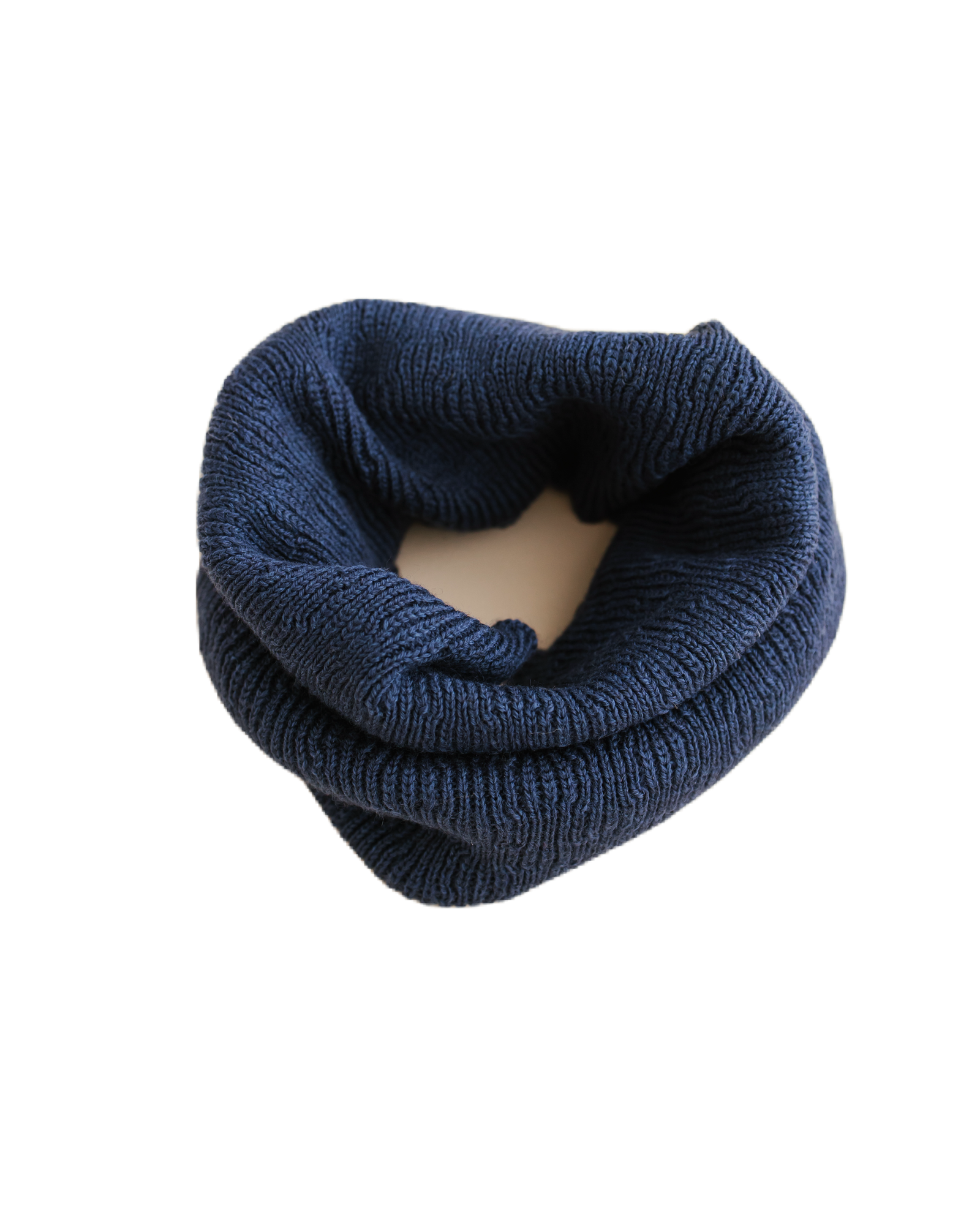 Hvid Tube Scarf Gigi Blue