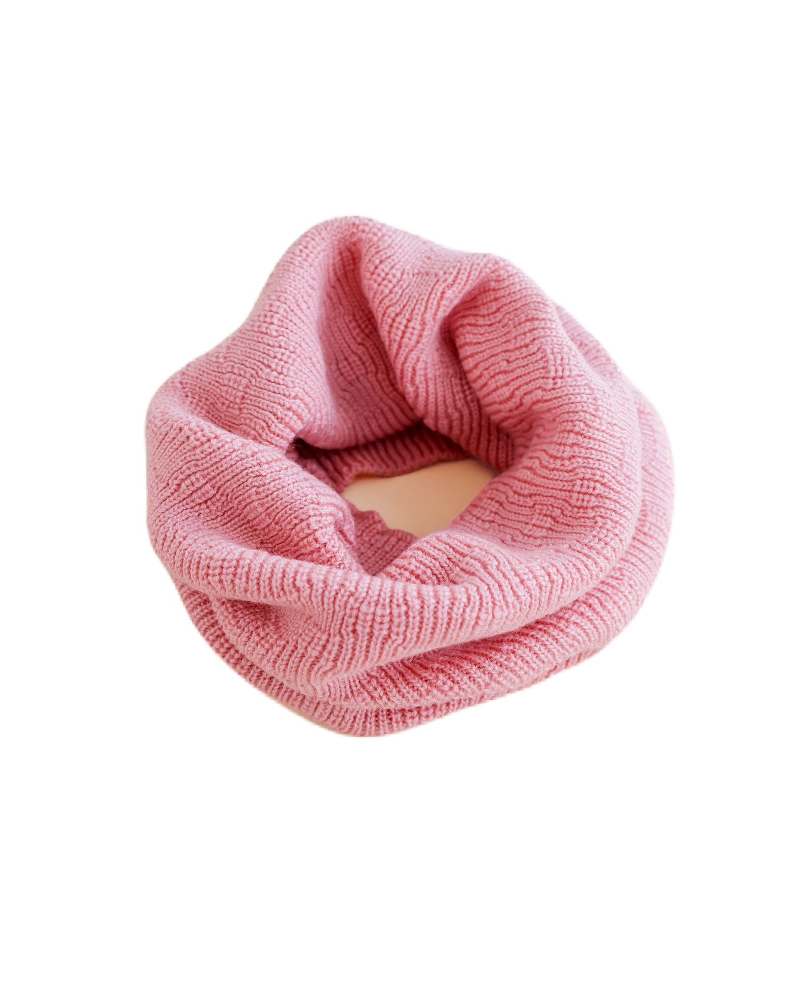 Hvid Tube Scarf Gigi Cotton candy