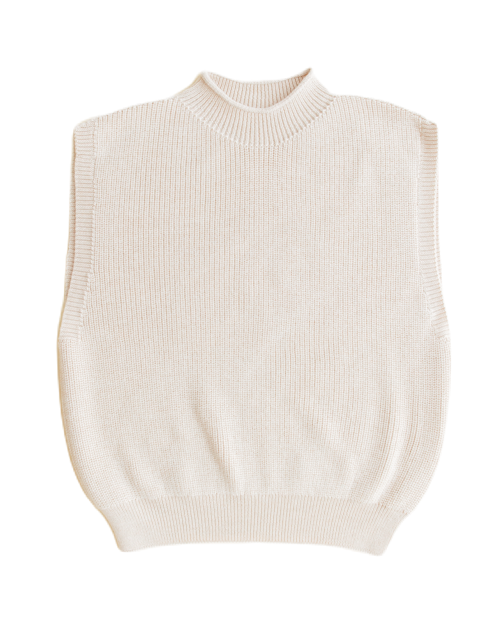 Hvid Vest Helle Adult Cream