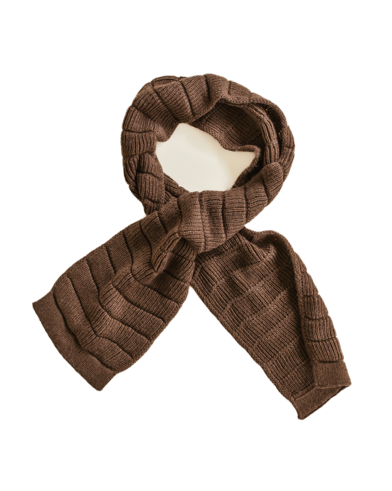 Hvid Scarf Jacobino Mocha