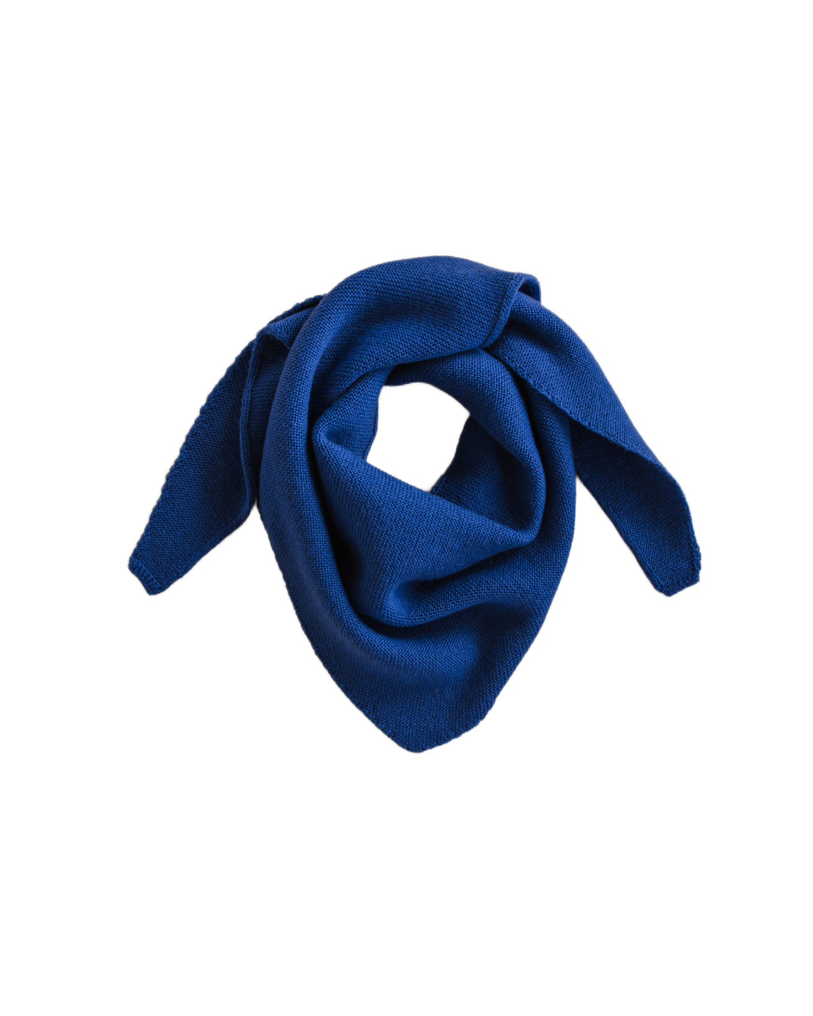 Hvid Scarf Josephina Cobalt Blue