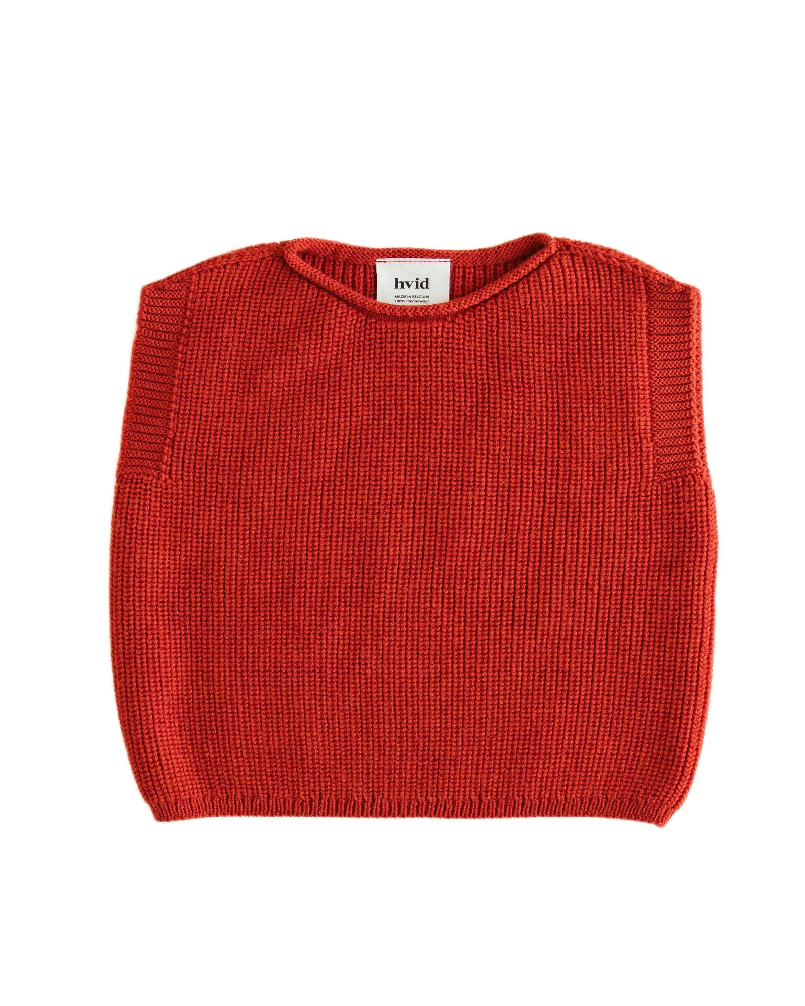 Hvid Vest Harvey Red