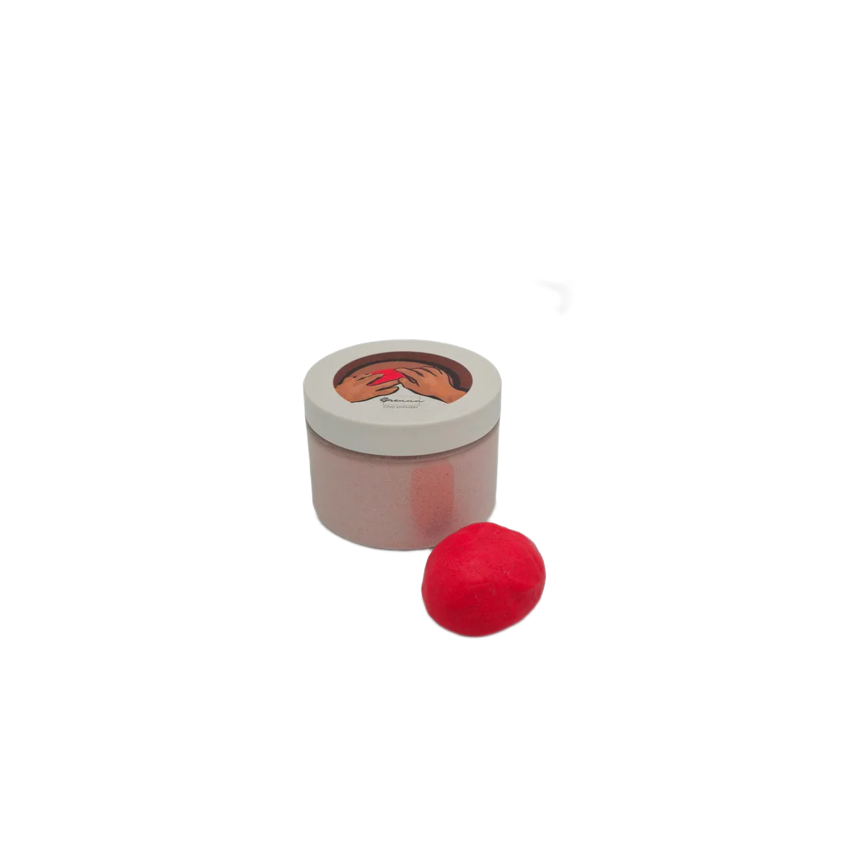 Grennn maak je eigen klei - Rood 120gram
