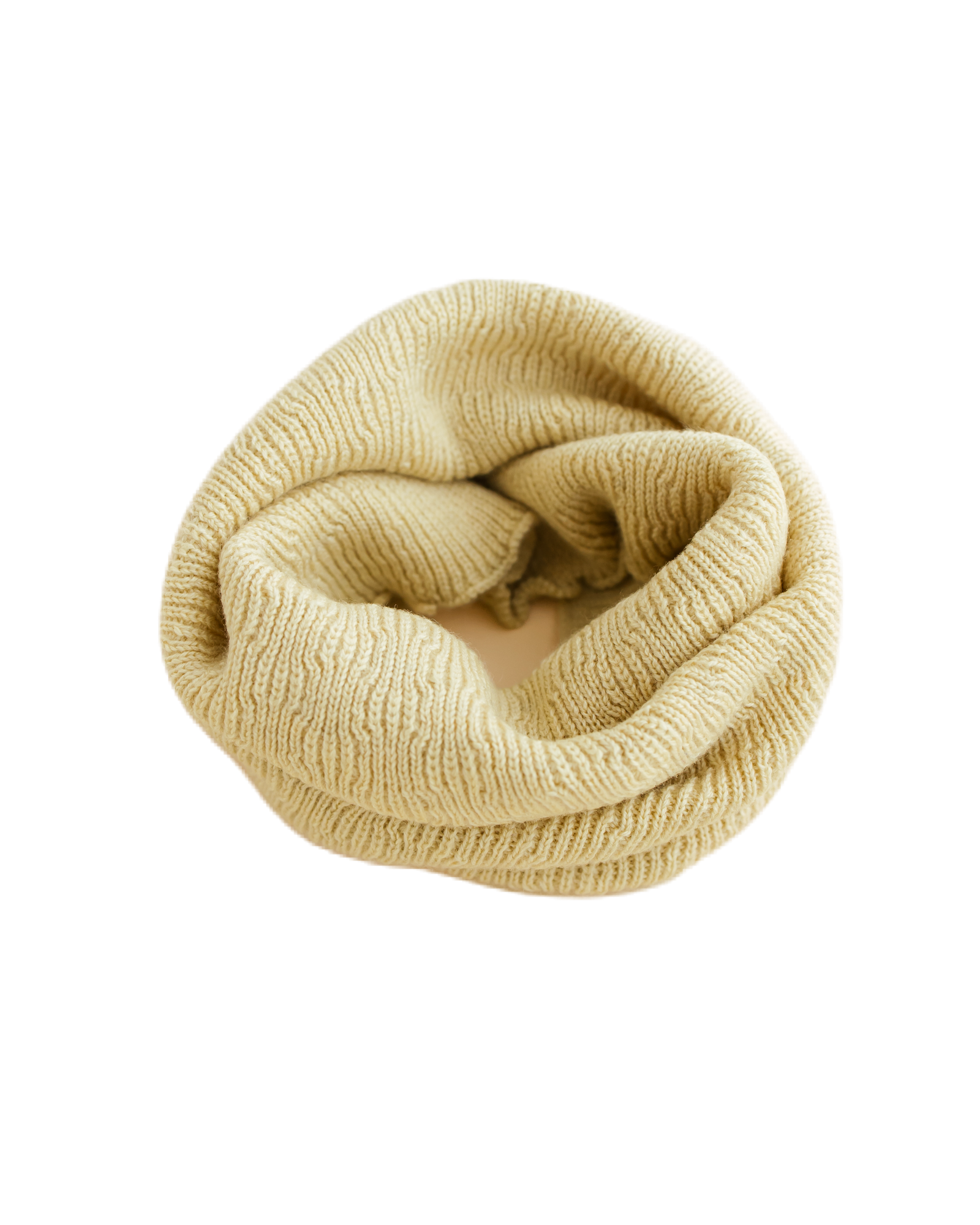 Hvid Tube Scarf Gigi Light Yellow