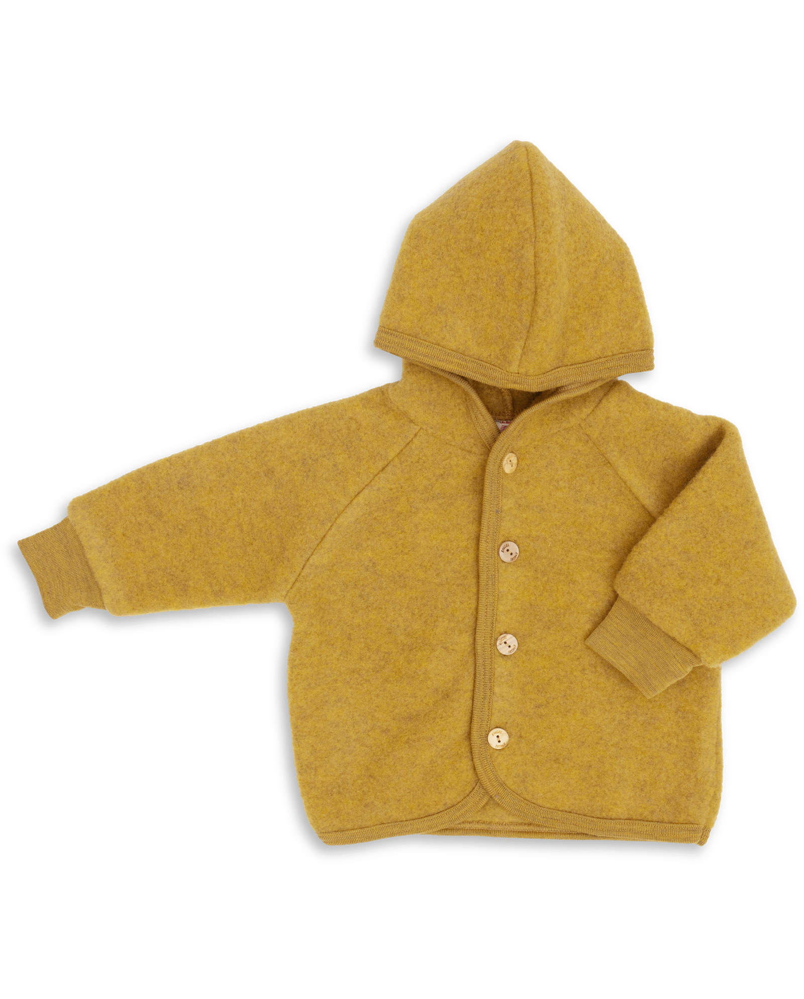 Engel Natur Jasje Wolfleece Saffraan