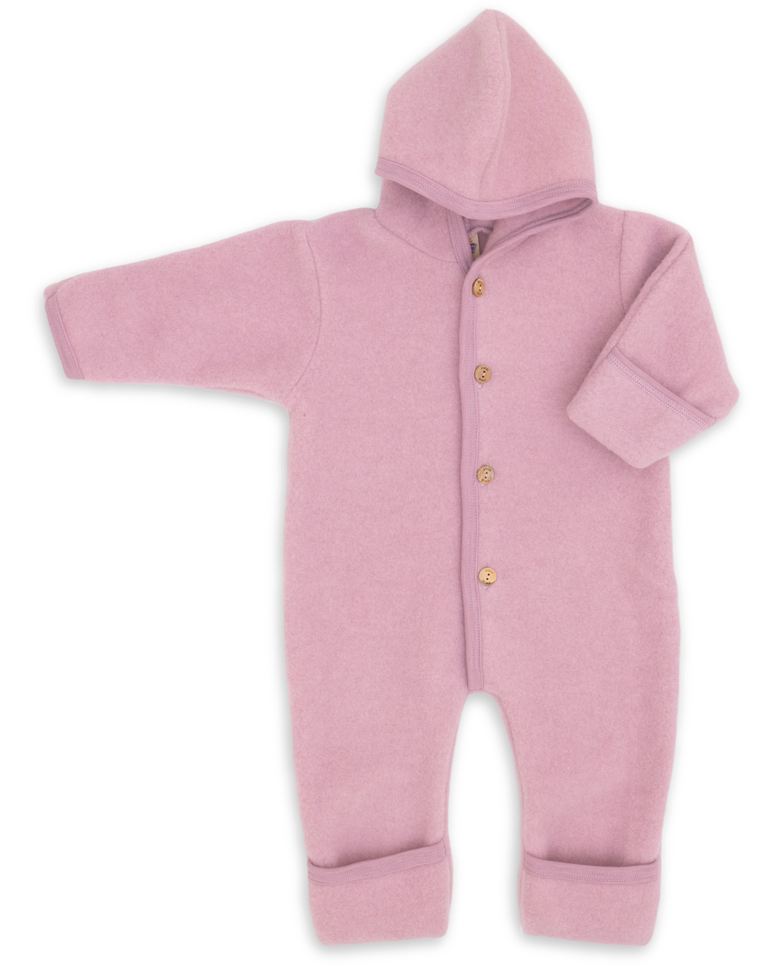 Engel Natur Wolfleece Overall Rosewood Melange