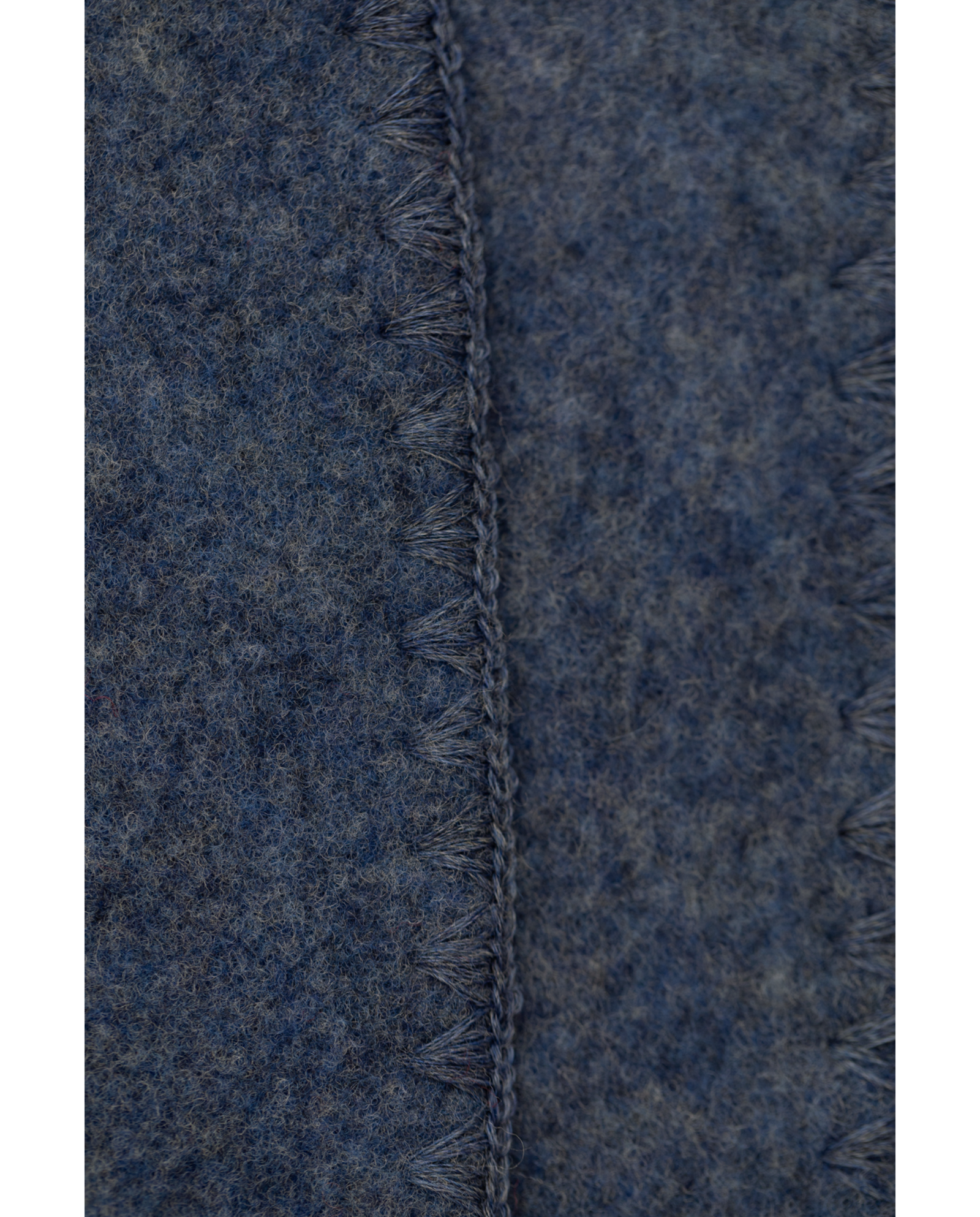 Engel Natur Wolfleece Baby Blanket Blue Melange - Afbeelding 3