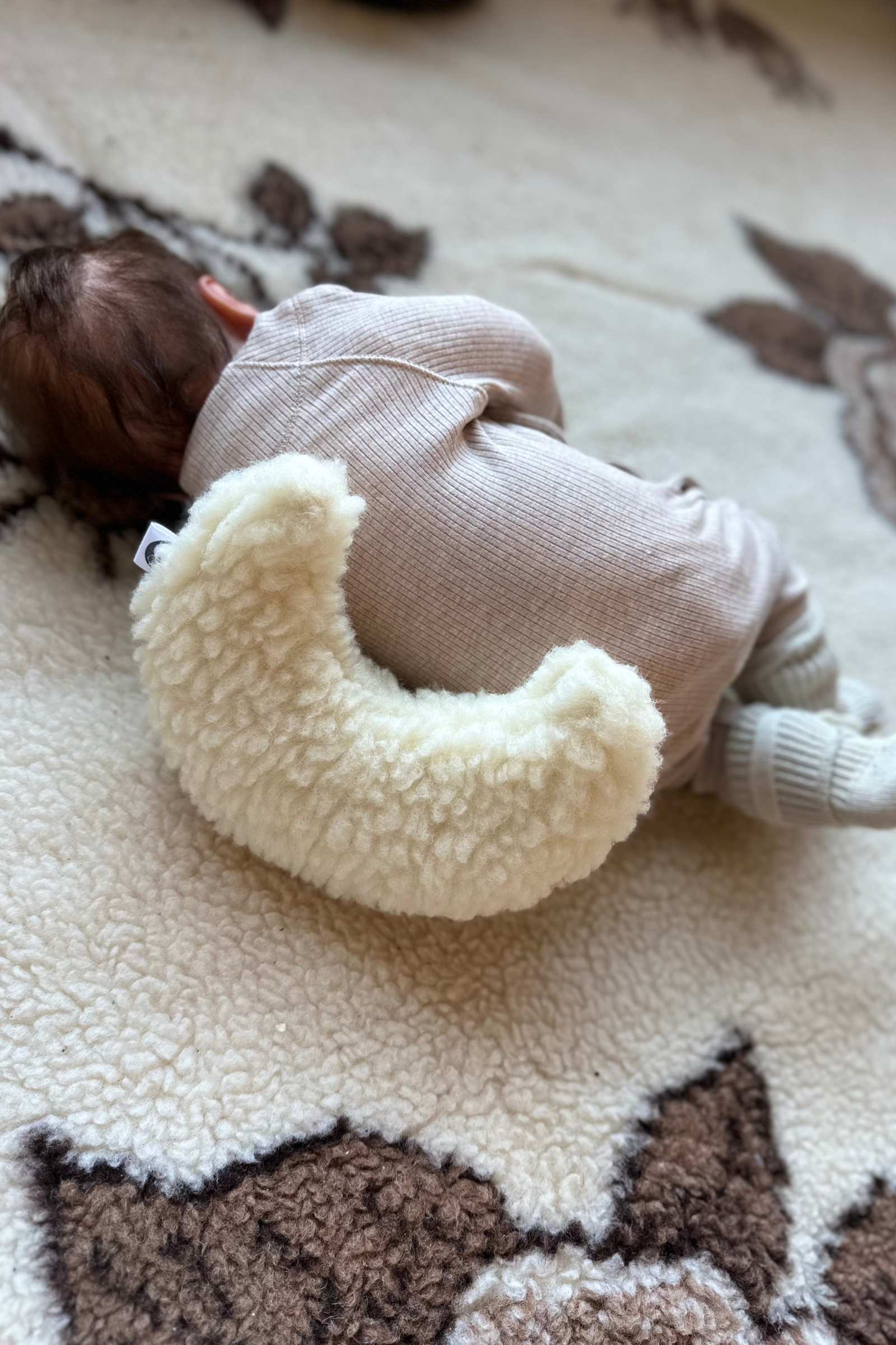 Warmtemaantje Teddy Merinowol Nature