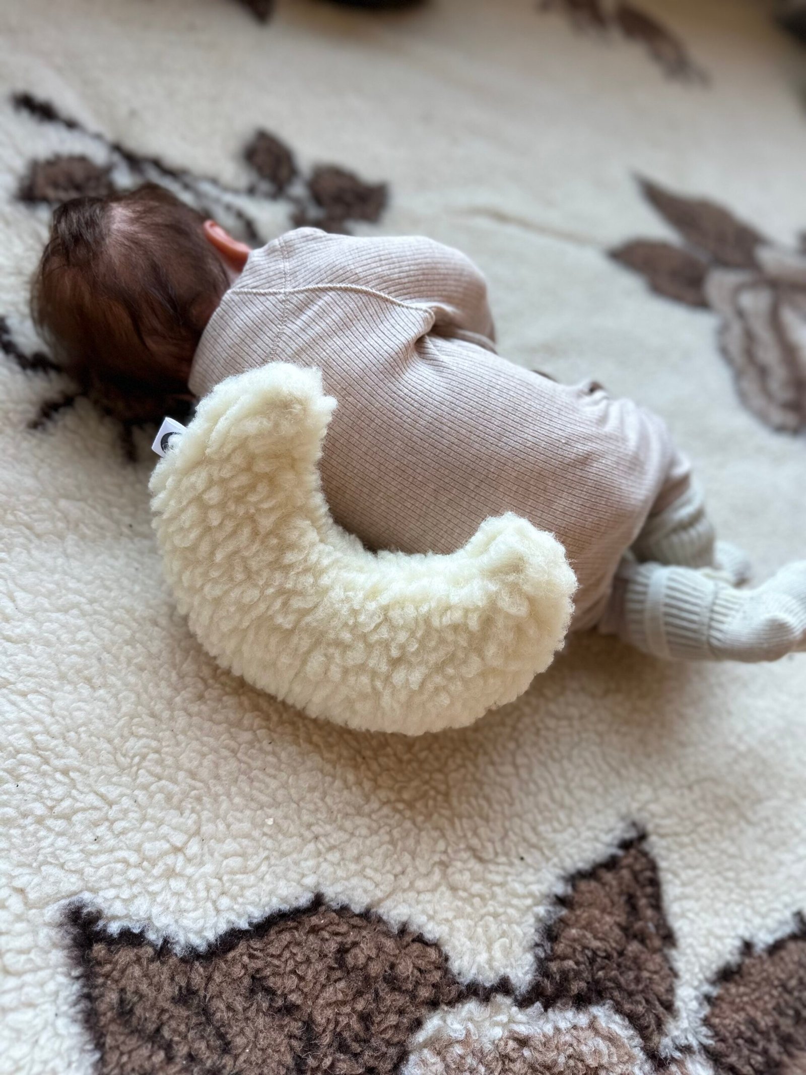 Warmtemaantje Teddy Merinowol Nature