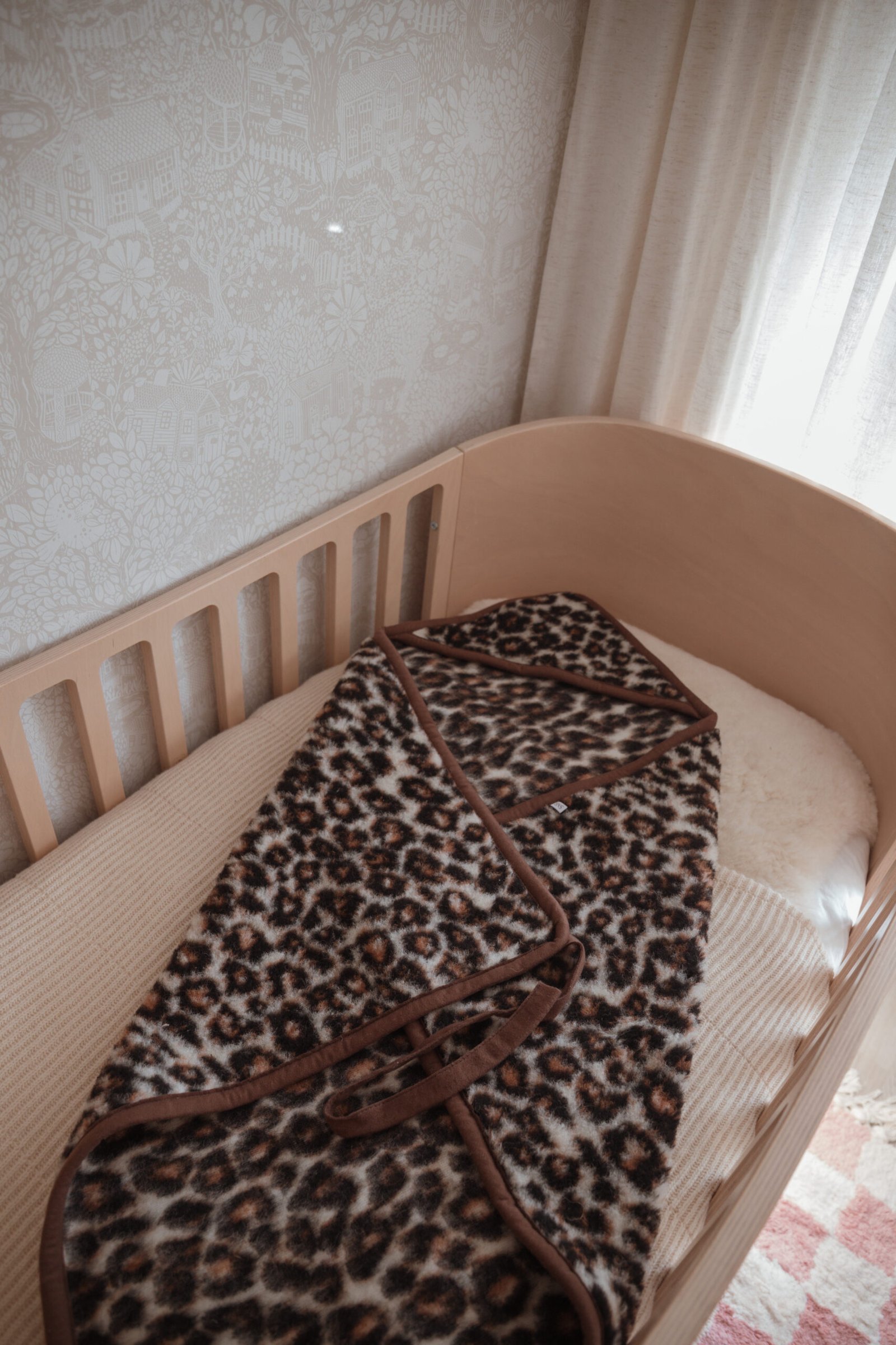 Wikkeldeken in Panterprint - Afbeelding 3