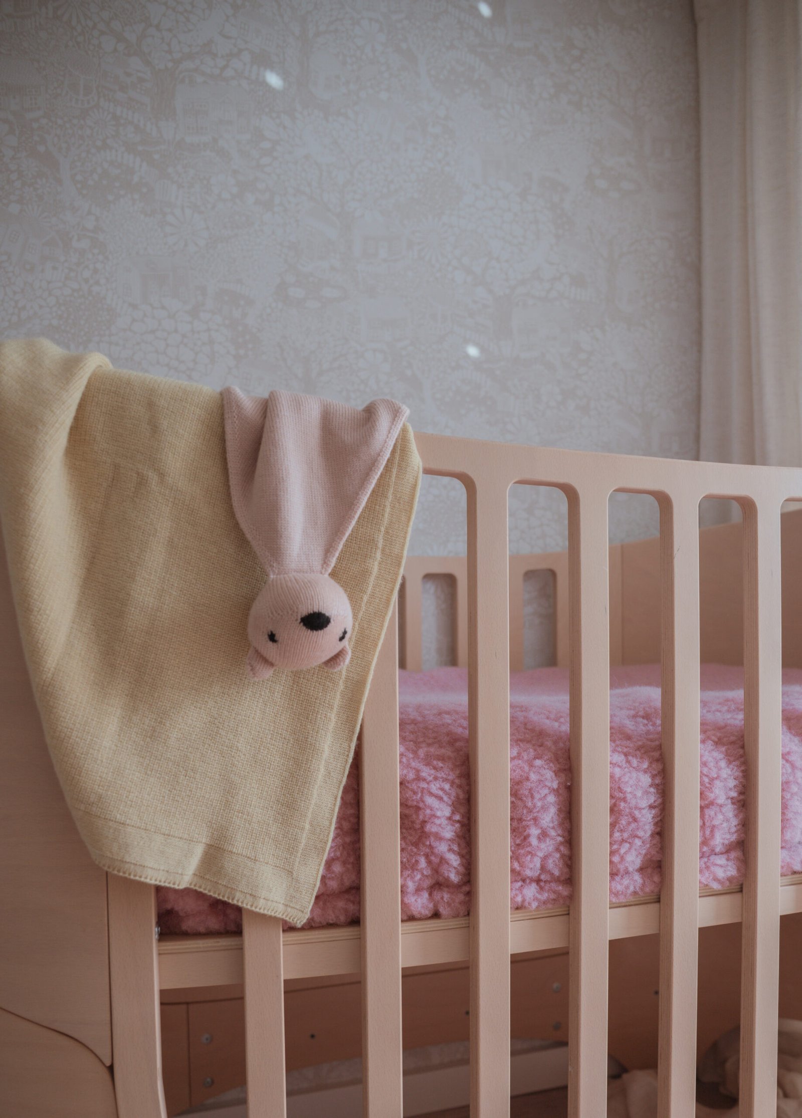 Merino Wollen Hoeslaken | Powder Pink - Afbeelding 3