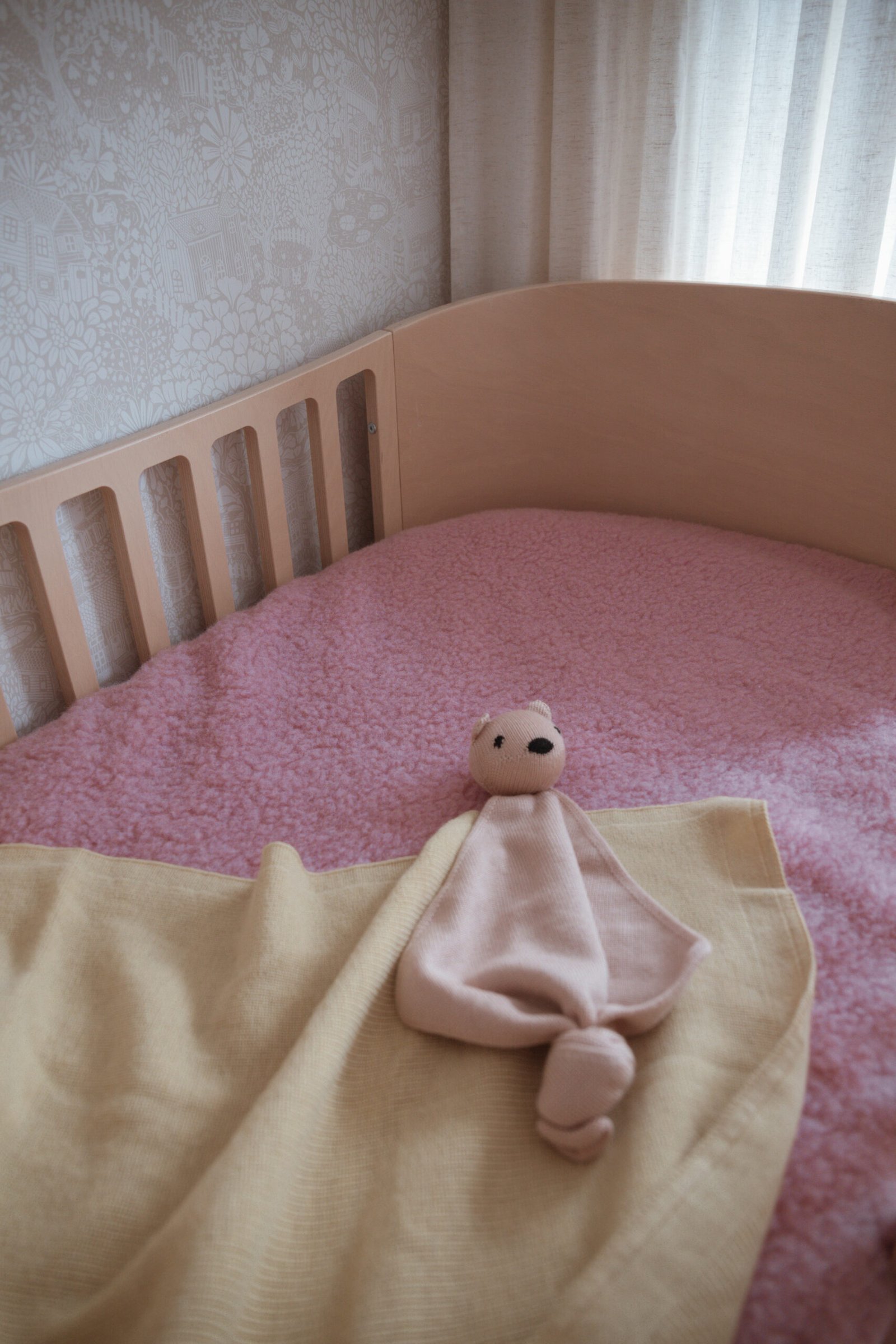 Merino Wollen Hoeslaken | Powder Pink - Afbeelding 4