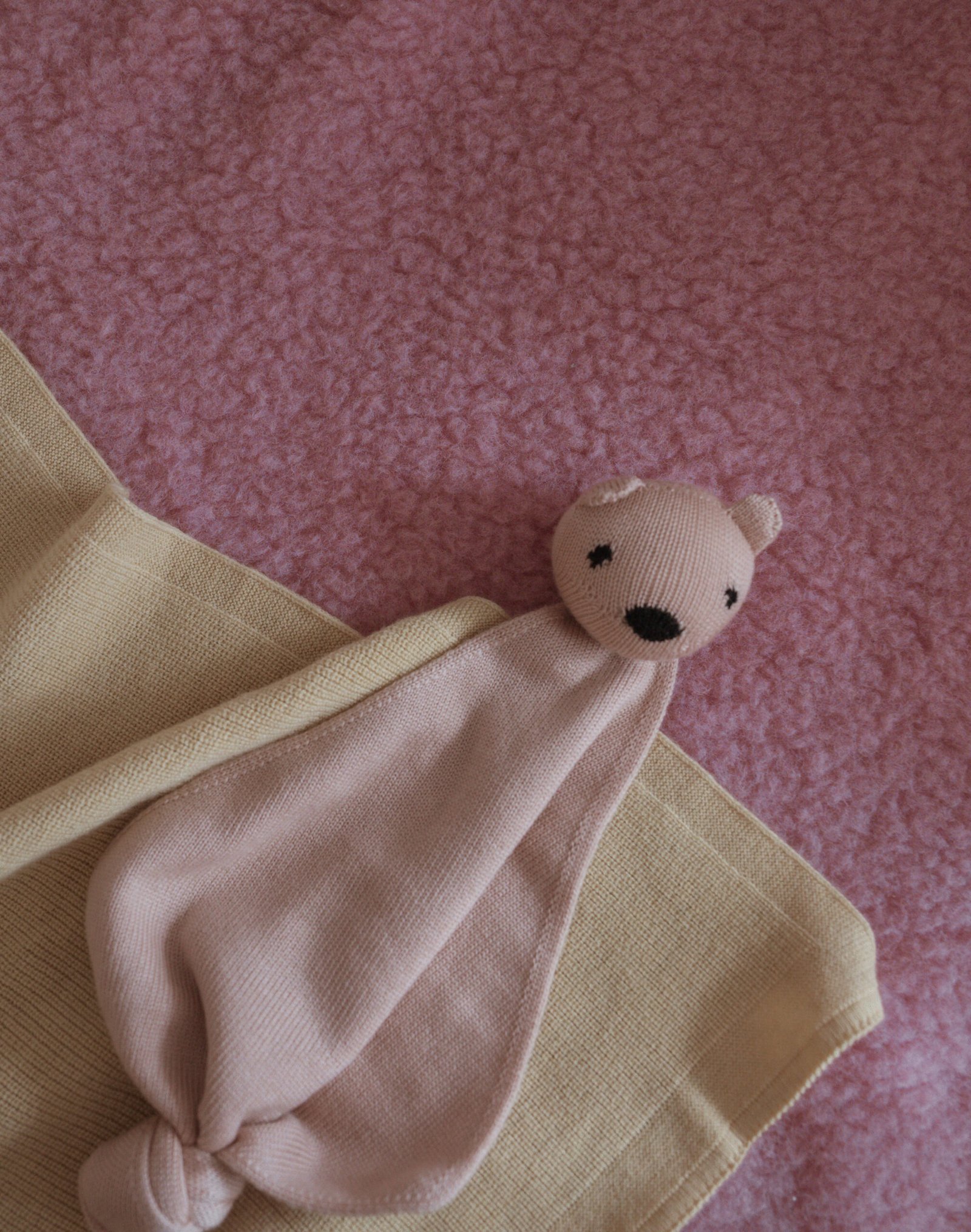 Merino Wollen Hoeslaken | Powder Pink - Afbeelding 5