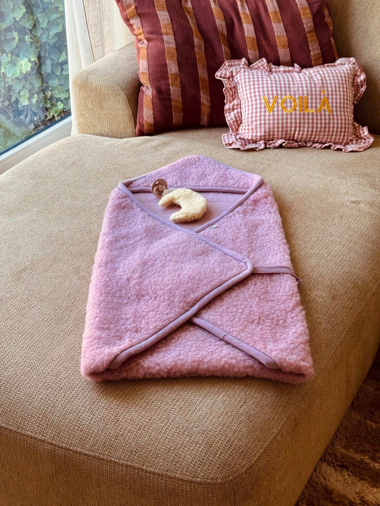 gallery image Wikkeldeken Powder Pink