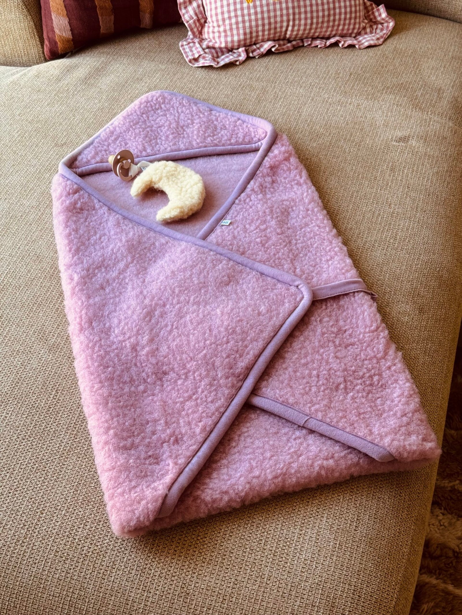 gallery image Wikkeldeken Powder Pink