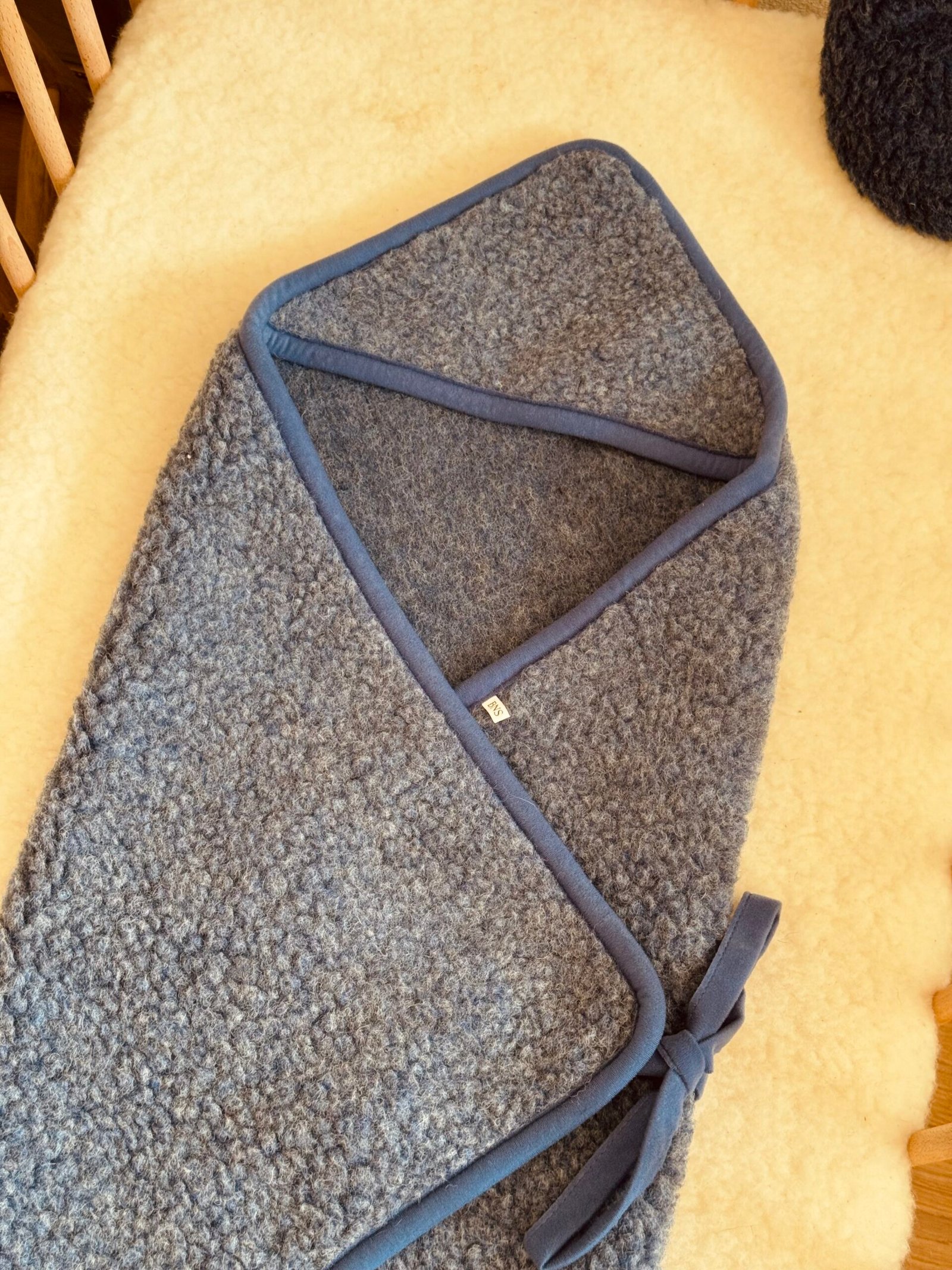 gallery image Wikkeldeken Denim