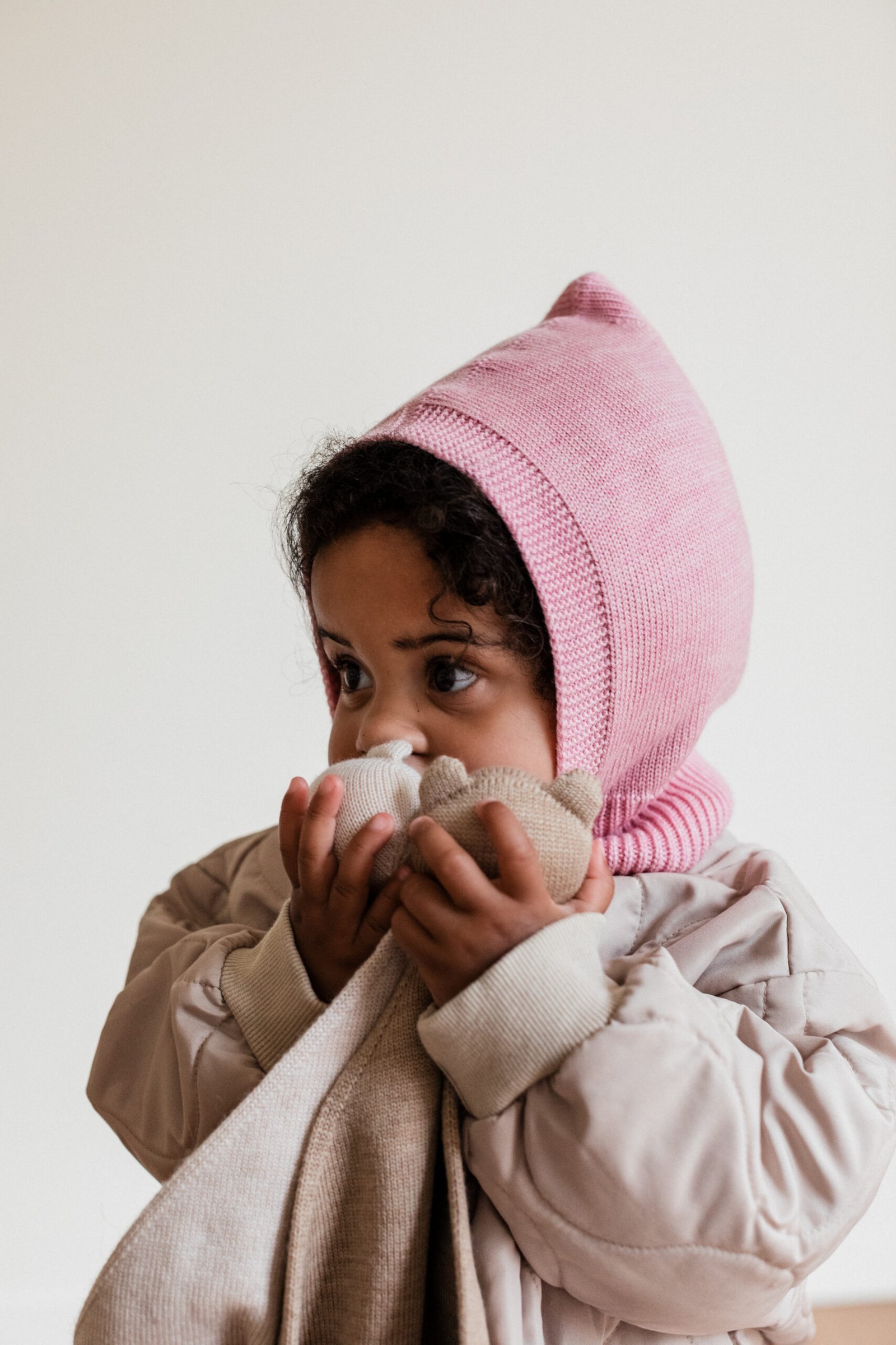 gallery image Hvid Balaclava | Cotton Candy