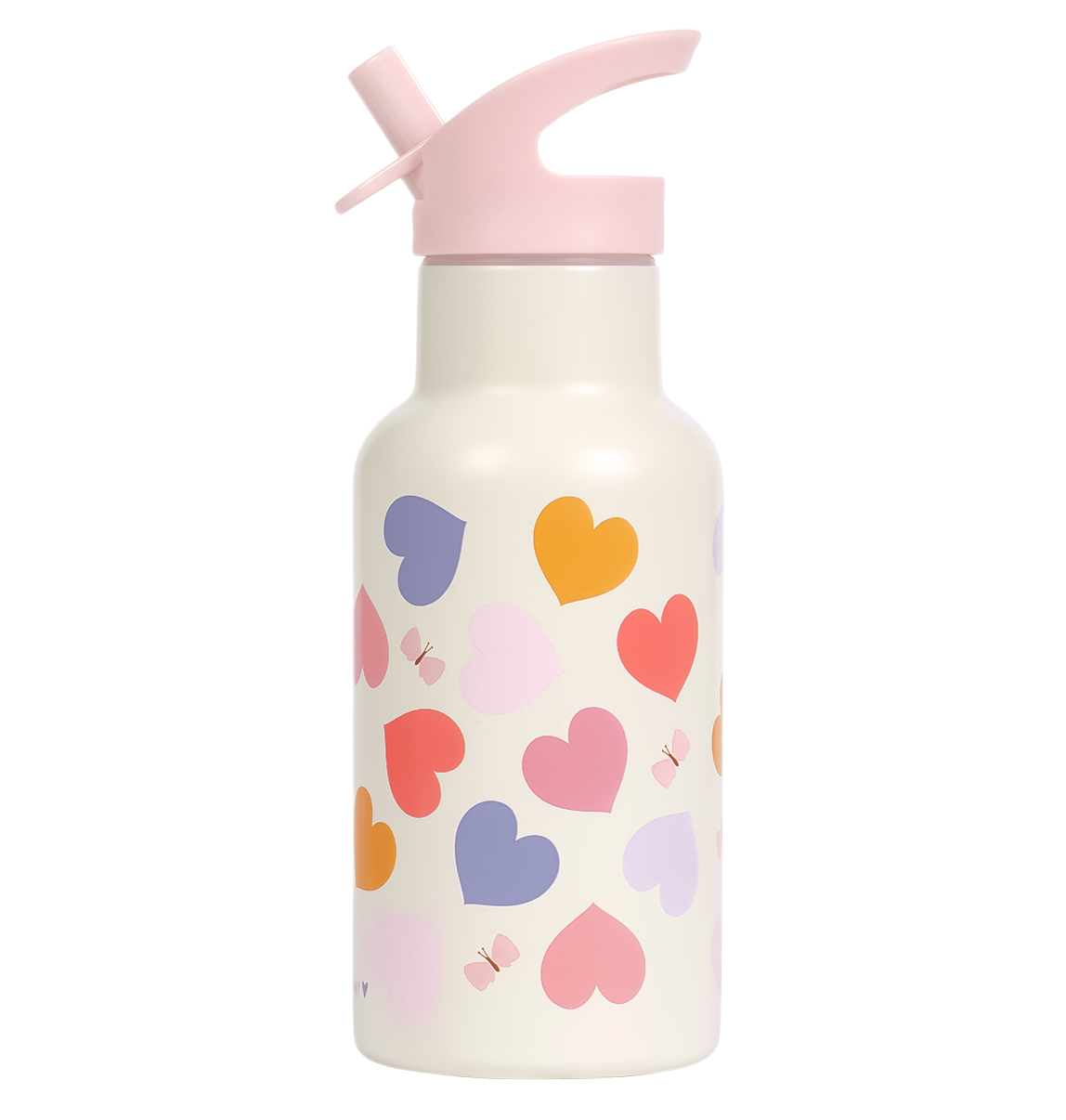 gallery image A Little Lovely Company RVS Drinkfles 350 & 500ml – Hartjes