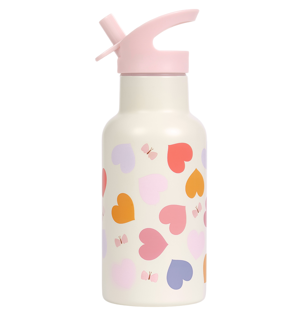 gallery image A Little Lovely Company RVS Drinkfles 350 & 500ml – Hartjes