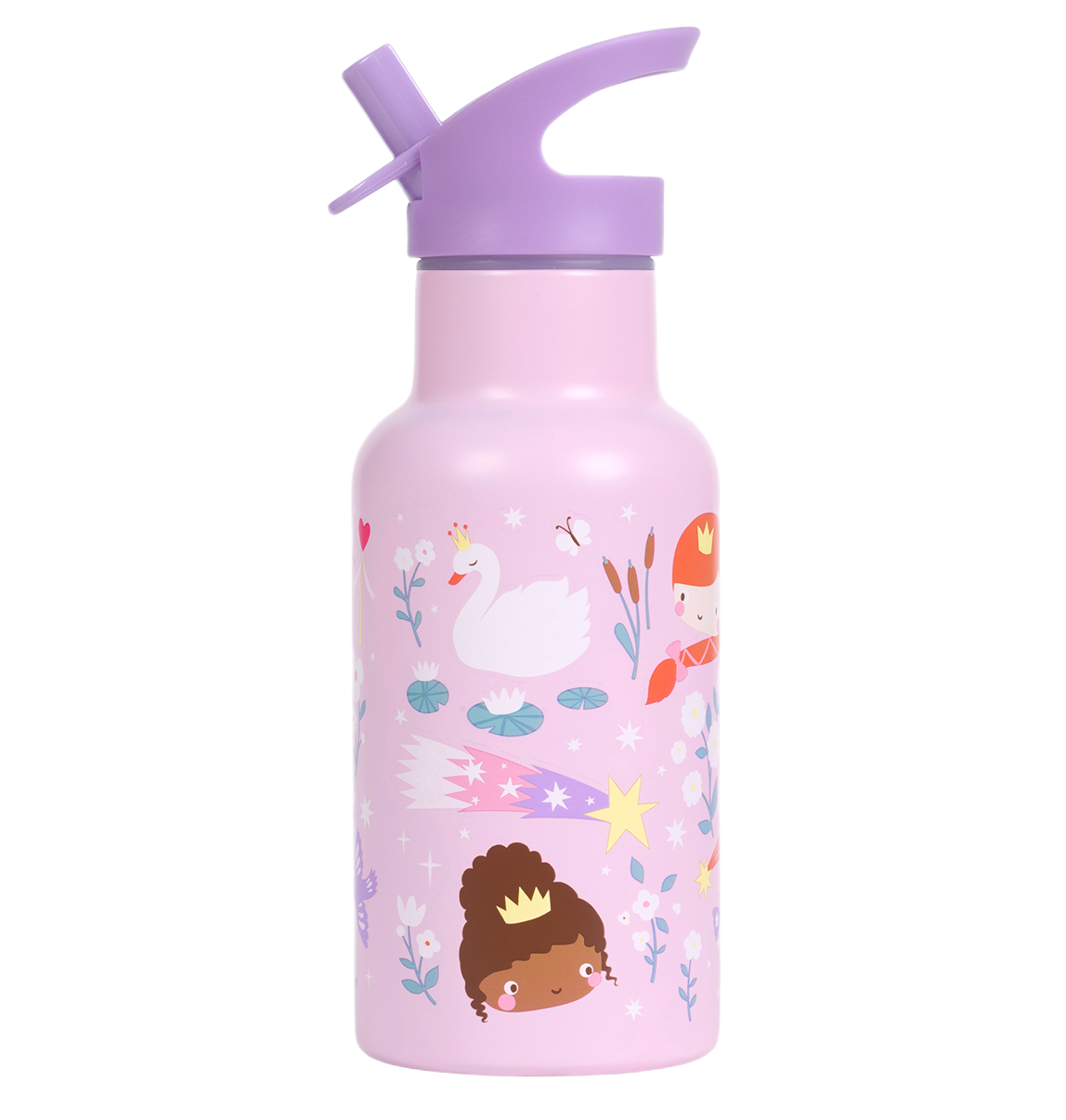 gallery image A Little Lovely Company RVS Drinkfles 350 & 500ml – Prinsessen