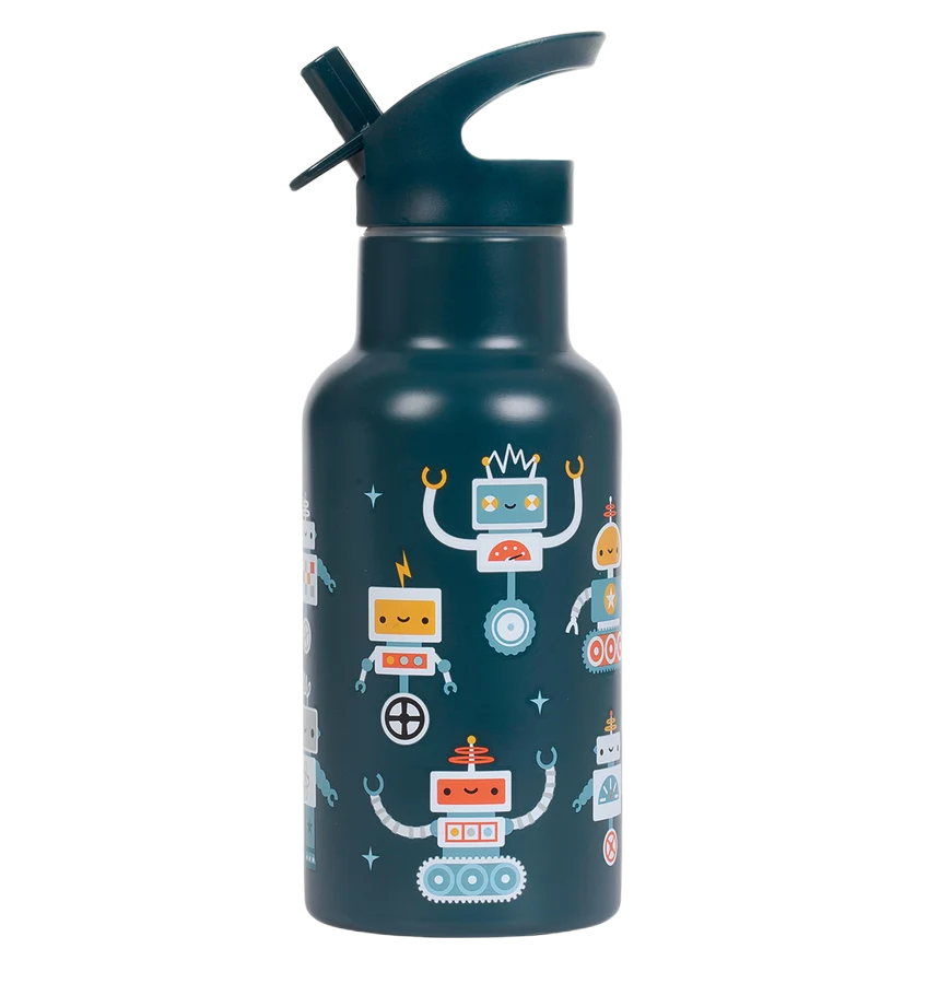 gallery image A Little Lovely Company RVS Drinkfles 350 & 500ml – Robots