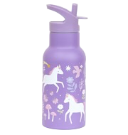 gallery image A Little Lovely Company RVS Drinkfles 350 & 500ml – Unicorn Dreams