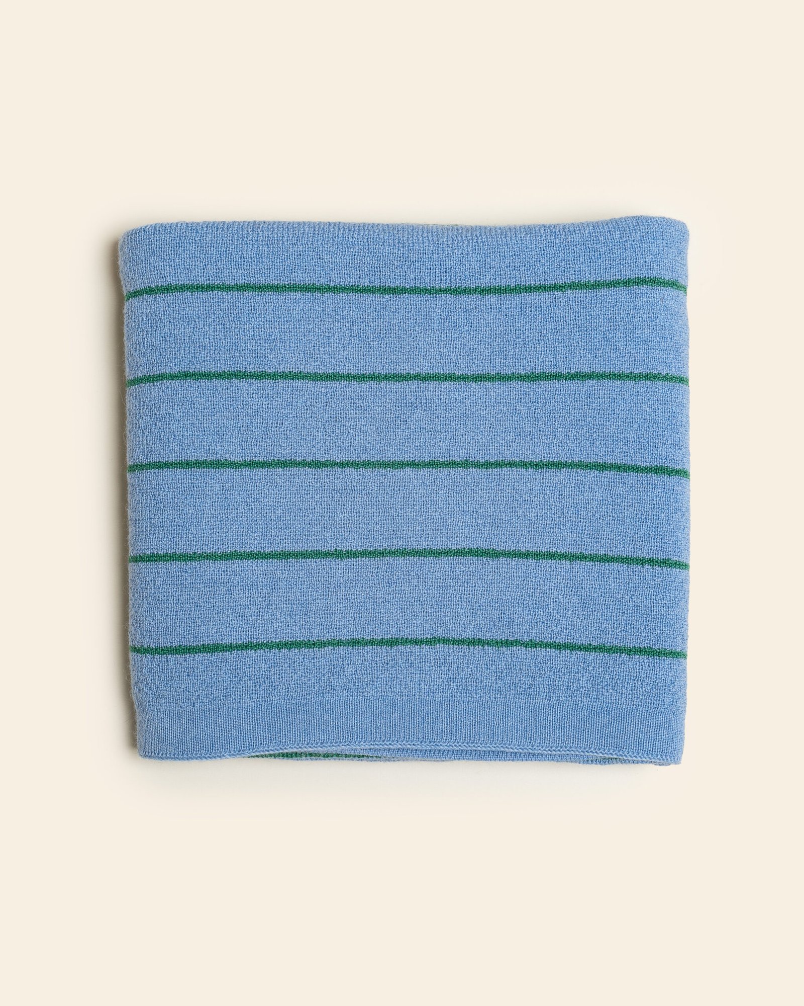 gallery image Hvid Blanket Harry Light Blue/ Grass