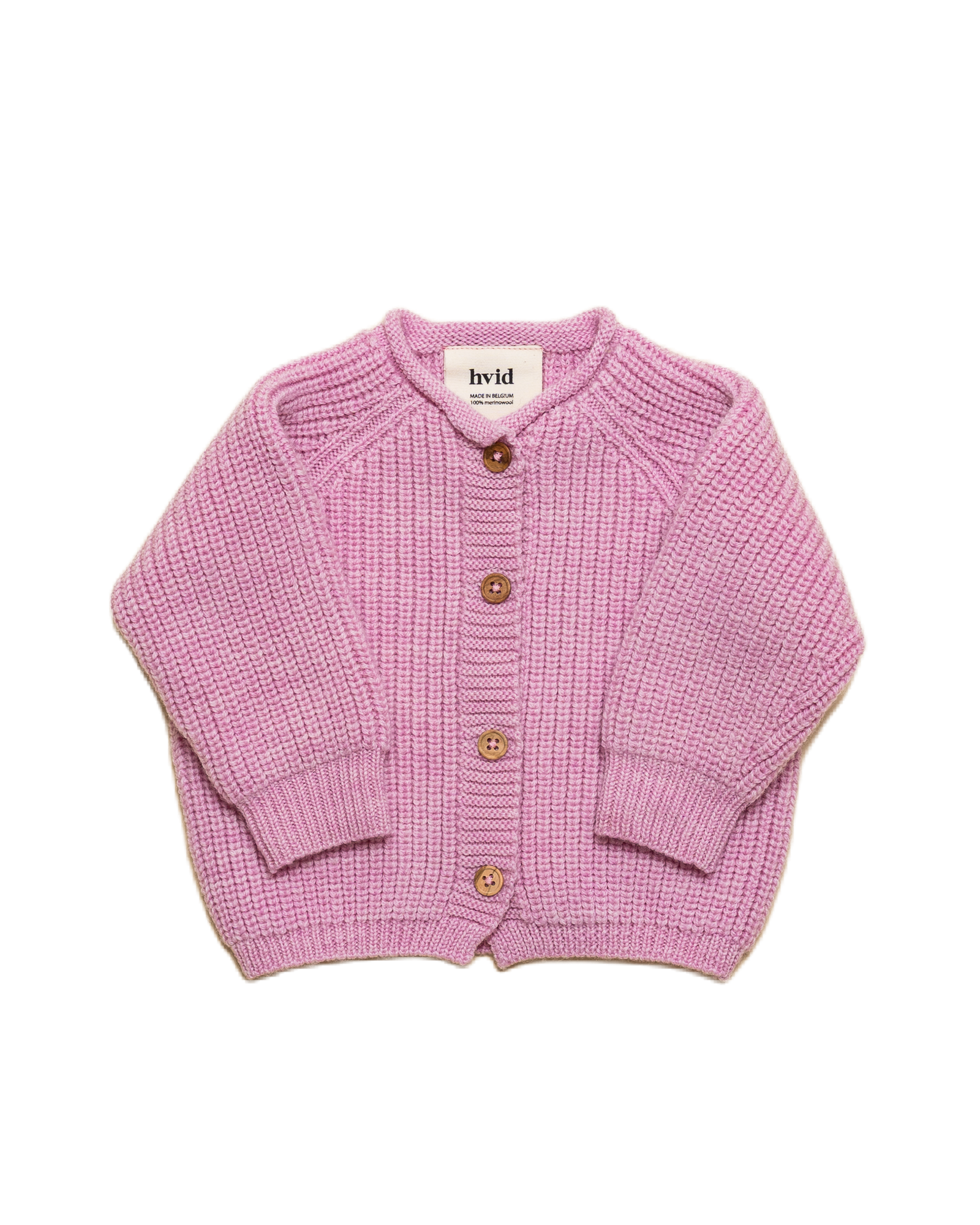 gallery image Hvid Cardigan Inga Cotton Candy