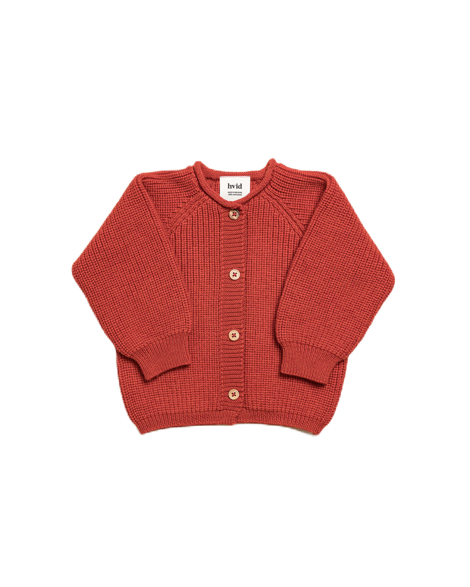 gallery image Hvid Cardigan Inga Red