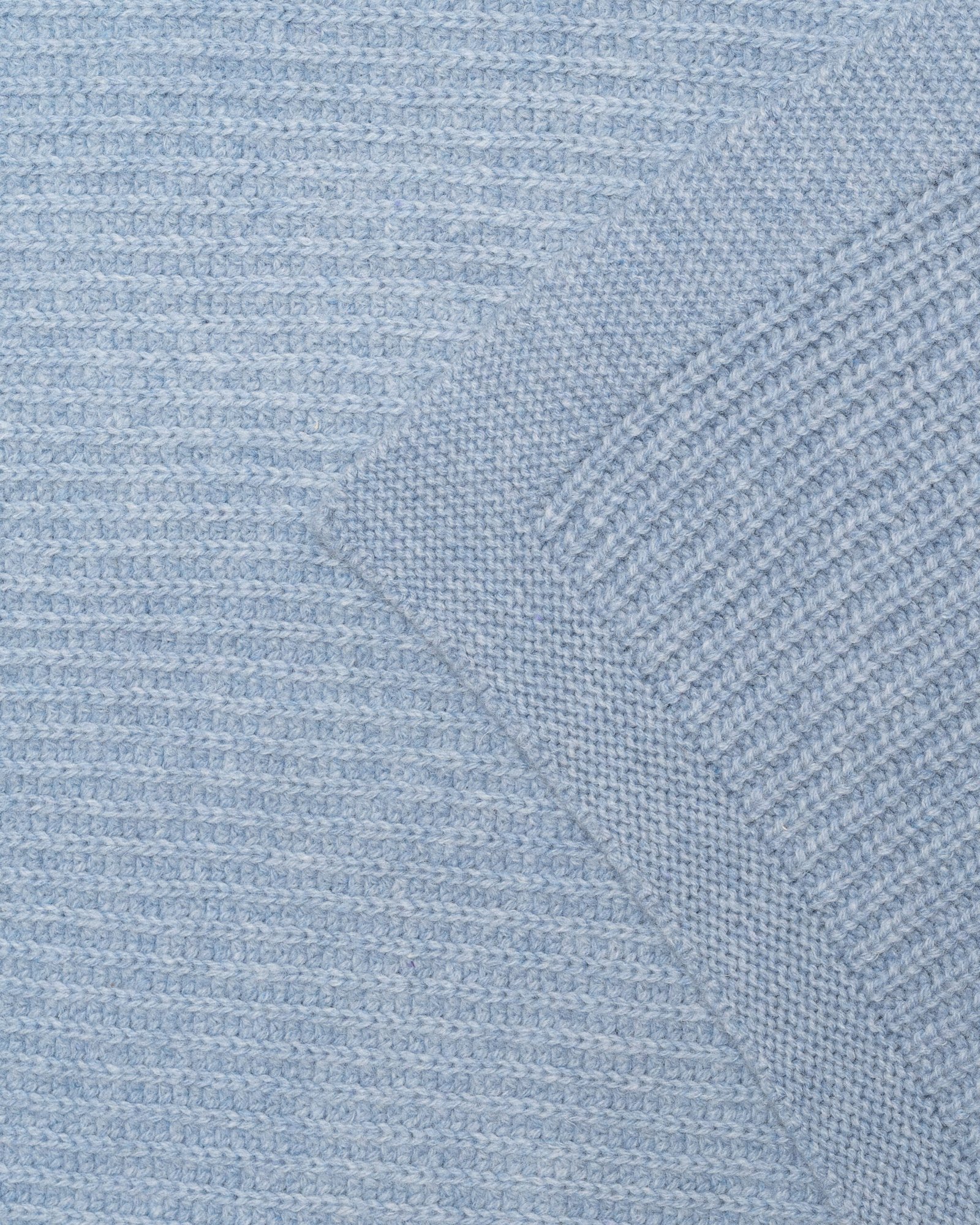 gallery image Hvid Blanket Kiki Frost Blue