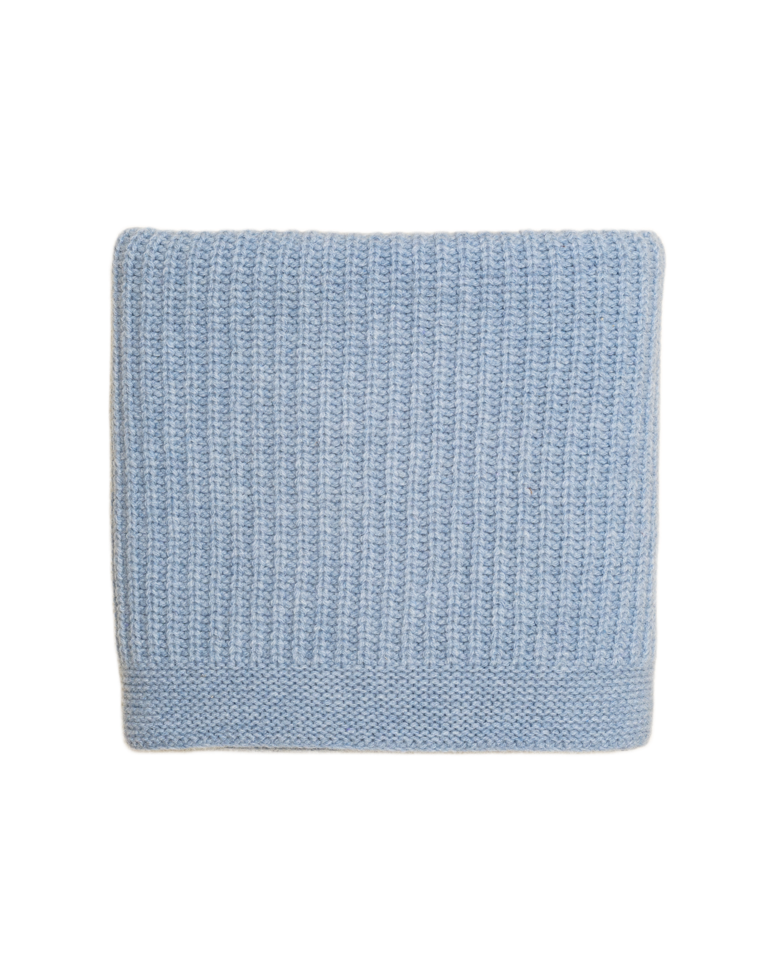 gallery image Hvid Blanket Kiki Frost Blue