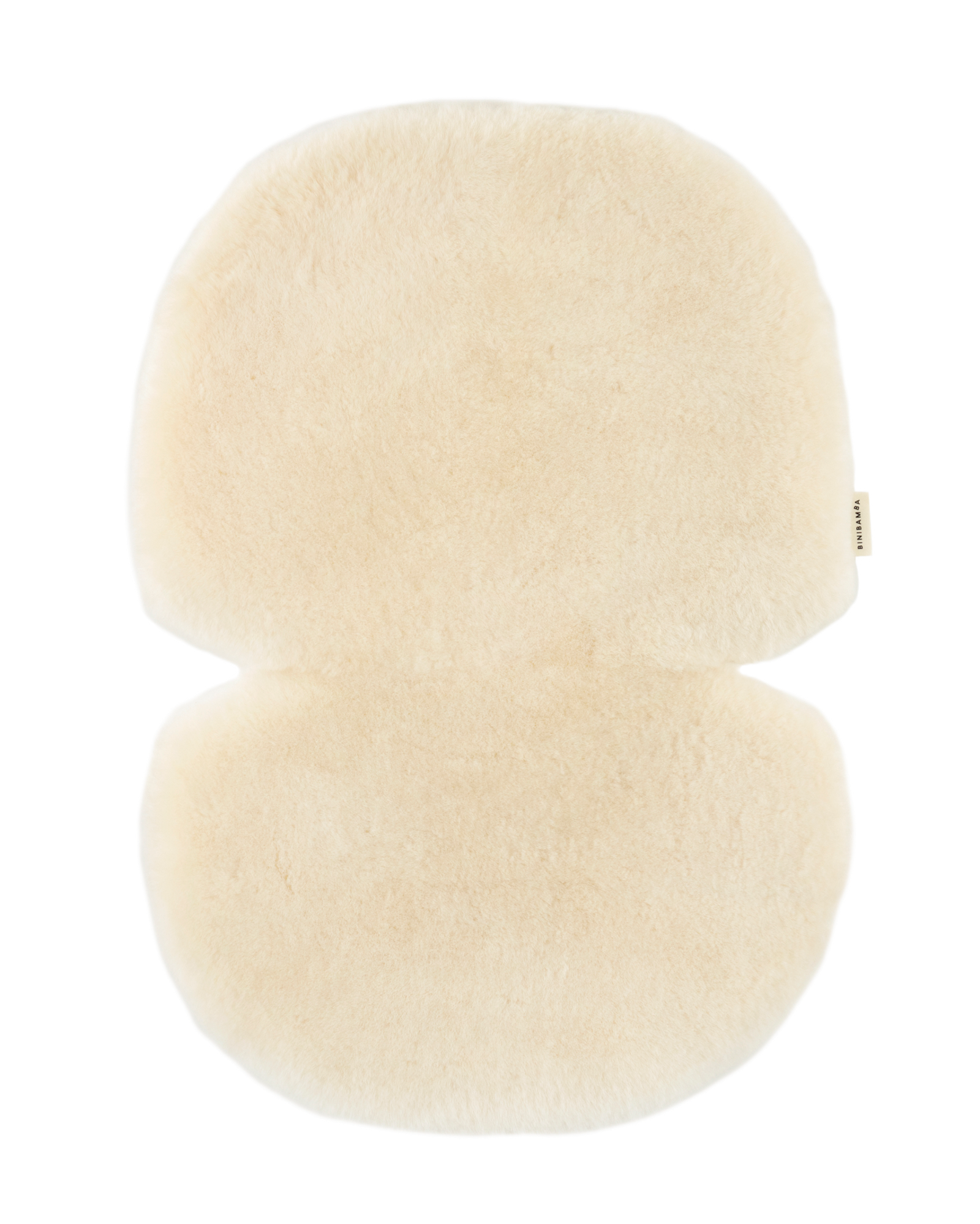 gallery image BINIBAMBA MILK Snuggler®  Luxe schapenvacht buggy inleg
